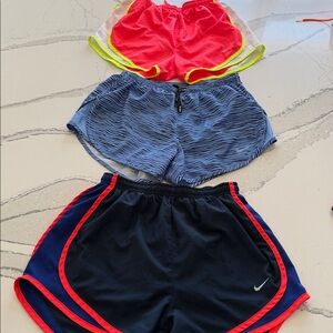 Lot of 3 Women’s Nike Tempo (2) and Nike Running. (1) Lined Shorts XS